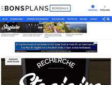 Tablet Screenshot of les-bons-plans-bordeaux.com